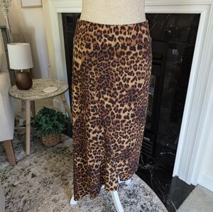 Leopard Print Skirt size Medium